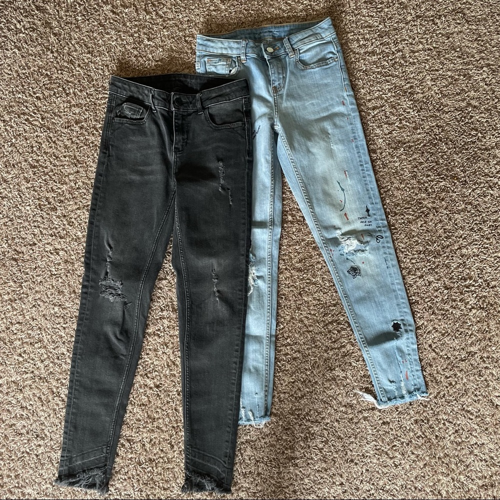 2 pcs Zara Jeans